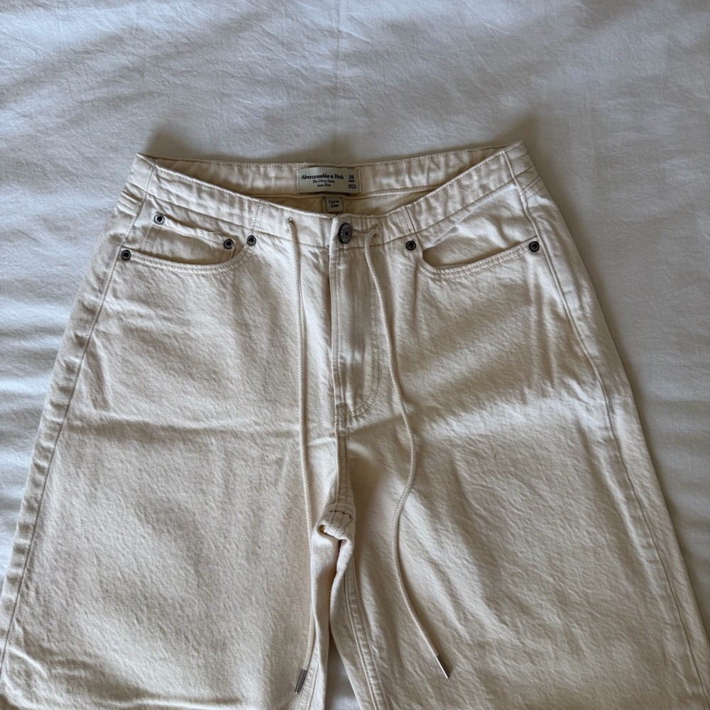 Abercrombie the ultra loose low rise curve love jeans - Picture 2 of 4